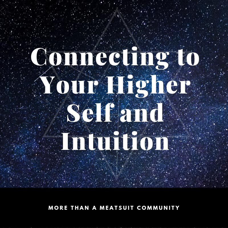 header for June 2019 MTAMS content "connecting to your higher self and intuition"