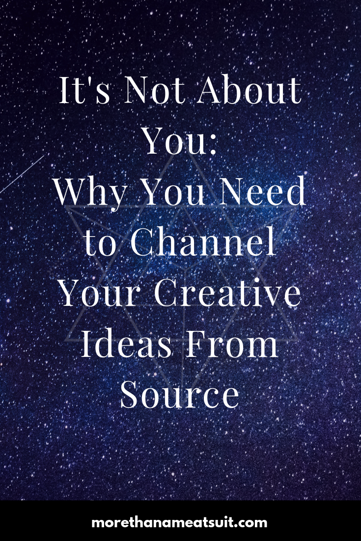 It's not about you - why you need to channel your creative ideas from source graphic